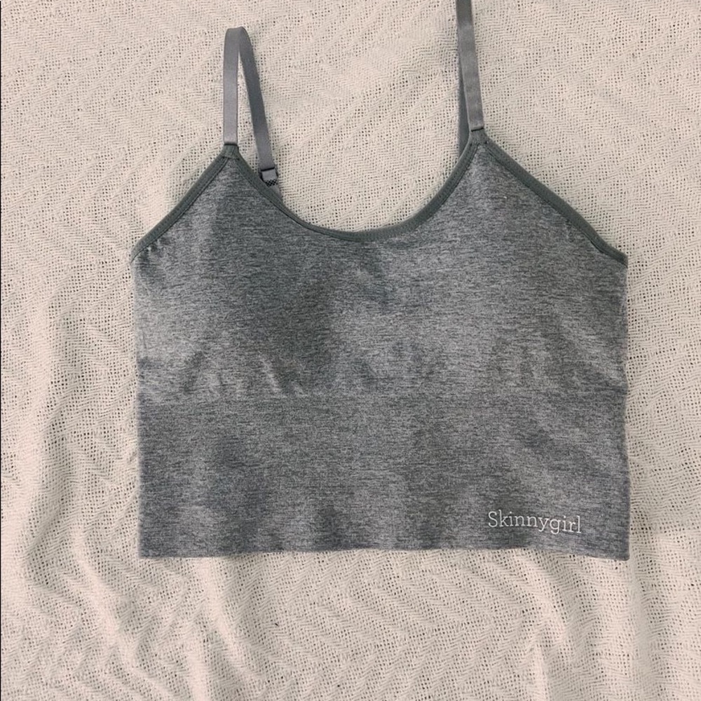 Crop workout top